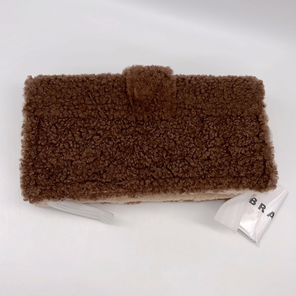 Brandon Blackwood Nia Bag in Multi Brown Shearling - Picture 3 of 16